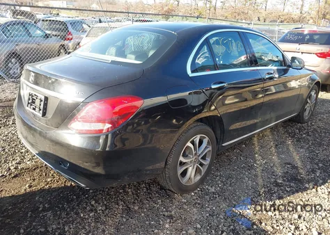 2018 Mercedes-Benz C 300 4Matic из США, поврежденный, VIN WDDWF4KB5JR320447